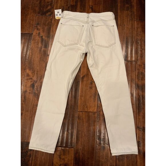 AGOLDE Opening Ceremony White  High Rise Classic Straight Denim Jeans, Size 29 - Picture 6 of 11